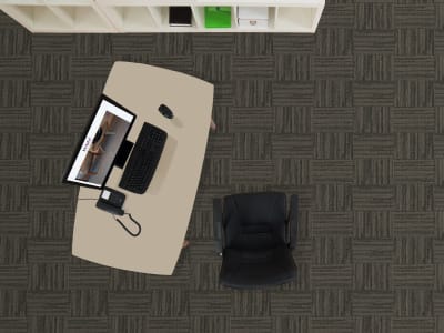 Room Scene of Fiesta Modular - Carpet by Engineered Floors