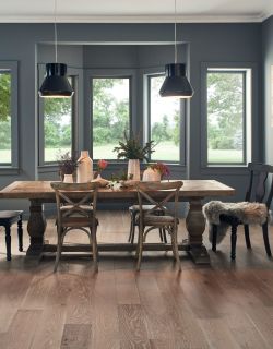 kitchen with hardwood floor