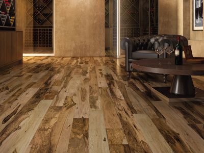 Room Scene of Smooth Flooring Engineered - Hardwood by Indus Parquet