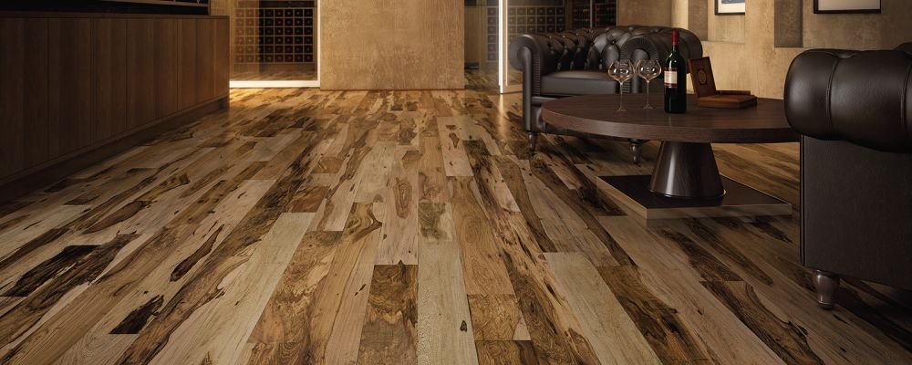 Room Scene of Smooth Flooring Engineered - Hardwood by Indus Parquet