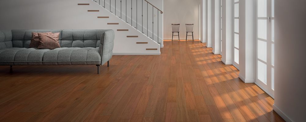 Room Scene of Smooth Flooring Engineered - Hardwood by Indus Parquet