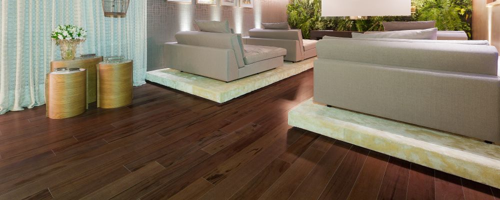 Room Scene of Smooth Flooring Engineered - Hardwood by Indus Parquet