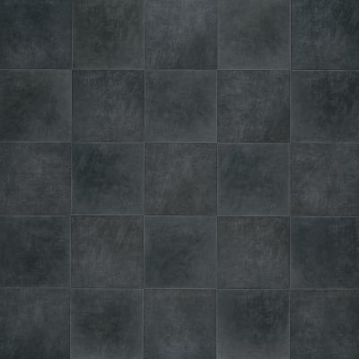 Adura Flex Tile in Villa  Coal - Vinyl by Mannington