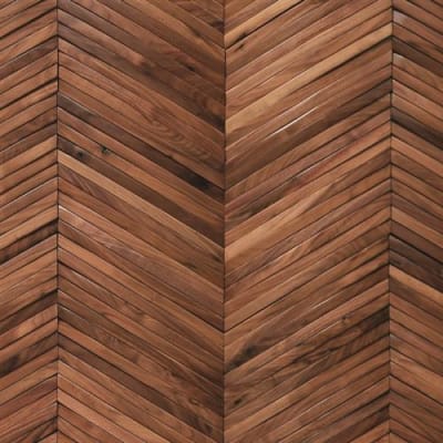 Inceptiv Ark Chevron in American Walnut - Hardwood by DuChateau
