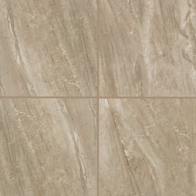 Bertolino Bullnose 3 X12 Gloss 30 Per Case in Nocino Travertine - Tile by Mohawk Flooring