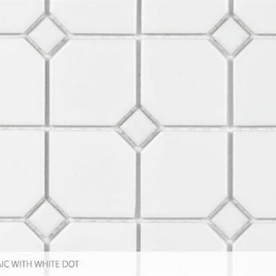 Seville Contempo Heritage in 2 X 2 With White Dot - Tile by Surface Art