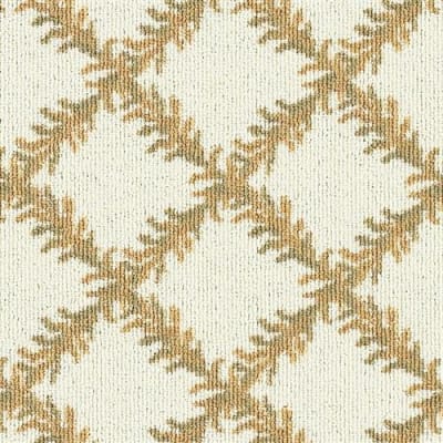 Gabrielle in Camel On White - Carpet by Couristan