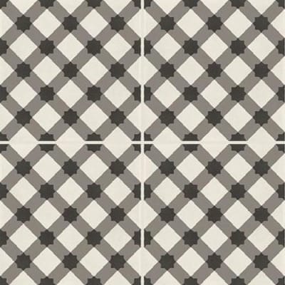 D Segni in Plaid Chalk, Mud, Midnight, Sand Blend - Tile by Marazzi