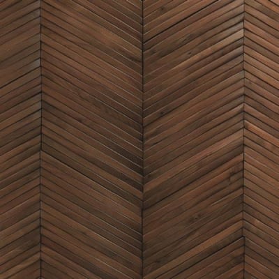 Inceptiv Ark Chevron in Stout - Hardwood by DuChateau