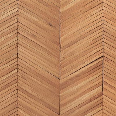 Inceptiv Ark Chevron in Golden Oak - Hardwood by DuChateau