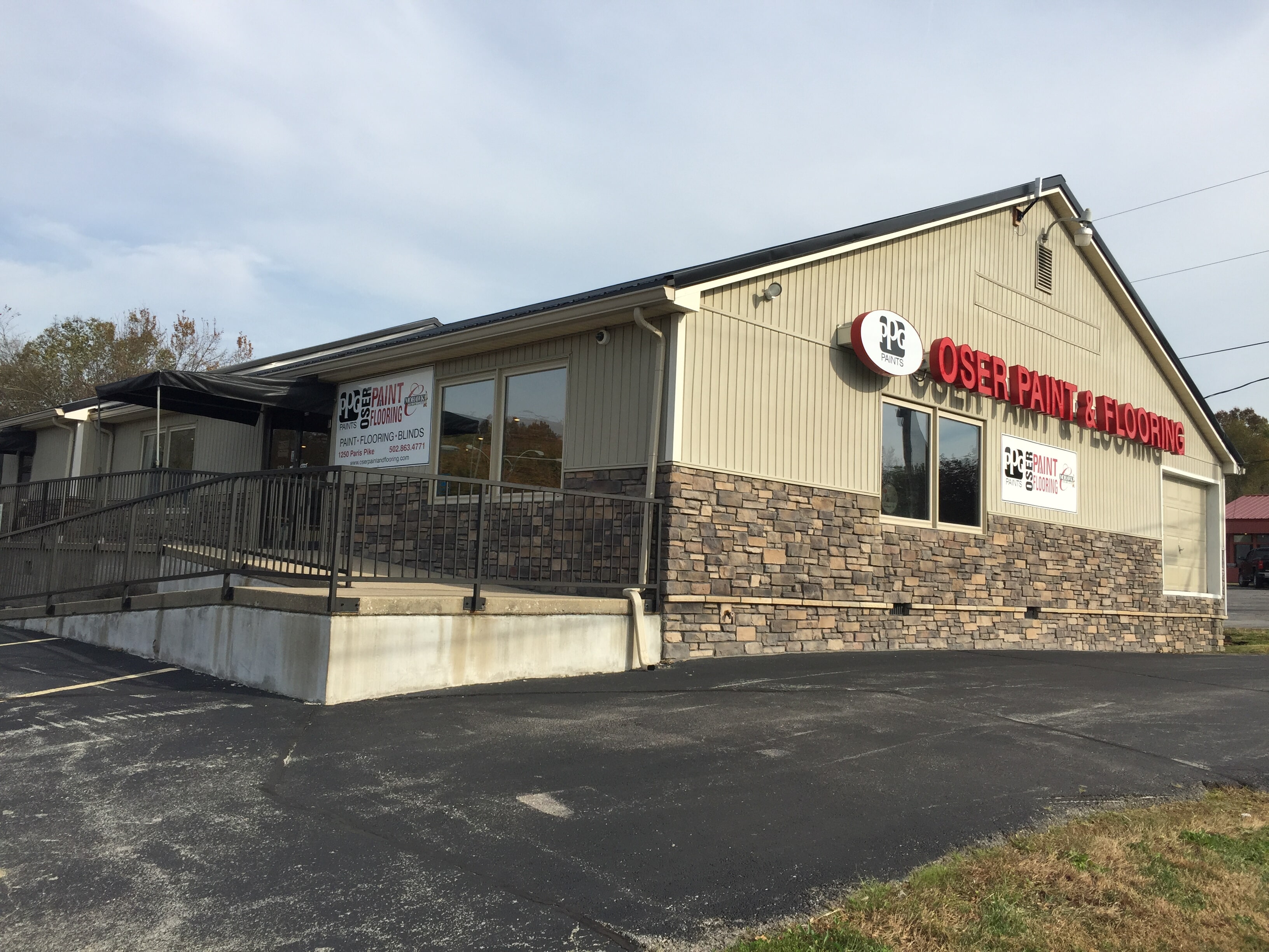 Oser Paint & Flooring - 1250 Paris Pike, Georgetown, KY 40324