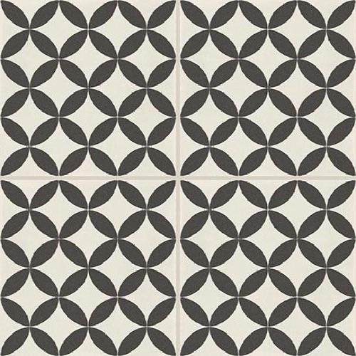 D Segni in Stella Chalk, Midnight, Shadow, Smoke Blend - Tile by Marazzi