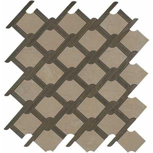 ProductVariant swatch large for Corinth Beige & Imperial Brown Polished 14x14.5 flooring product