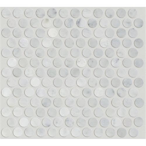 Room Scene of Chateau Penny Round Mosaic - Tile by Shaw Flooring