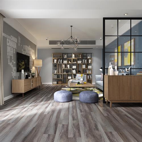 Room Scene of Revolutions Plank Ontario Oak - Laminate by Mannington