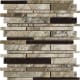 Archaeology in Crystal River Mosaic  Random Strip - Tile by Marazzi