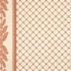 Legacy in Ardmore Apricot On White - Carpet by Couristan