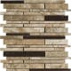 Archaeology in Babylon 13x13 Pinwheel Mosaic - Tile by Marazzi