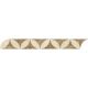 Designer Elegance⢠in Light 1 1/2 X 12 Petals Accent - Tile by American Olean