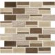Midpark Mosaics in Sandbox Mosaic (rectangle 3"xrandom) 13x12 - Tile by Marazzi