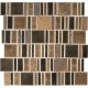 Midpark Mosaics in Bark Mosaic (square 2"xrandom) 13x13 - Tile by Marazzi