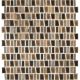 Midpark Mosaics in Bark Mosaic (trapezoid 1"xrandom) 12x12 - Tile by Marazzi